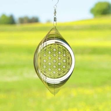 Blume des Lebens Kristall Mobile Ø 15 cm
