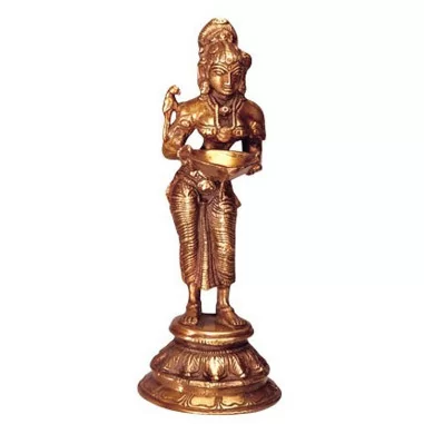 Lakshmi 14cm Messing