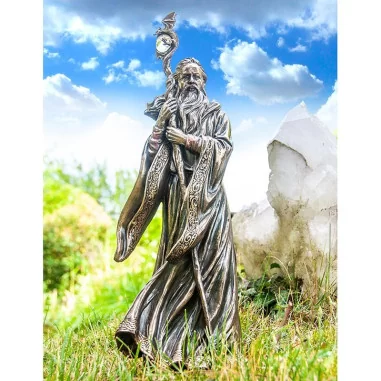 Statue Merlin - der grosse Druide 47cm