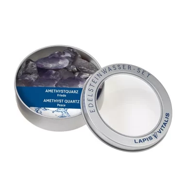 Edelsteinwasser-Set Amethyst
