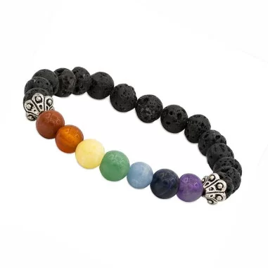 Chakra Armband Lavastein