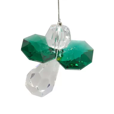 Kristall Schutzengel Alexis emerald 30mm Swarovski
