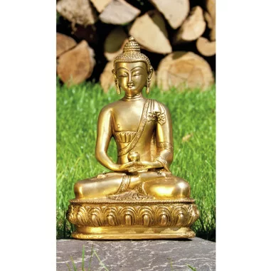Buddha Amithaba 20cm Messing