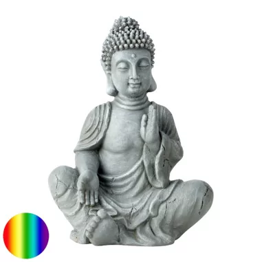 Buddha Schneidersitz 40cm Magnesia