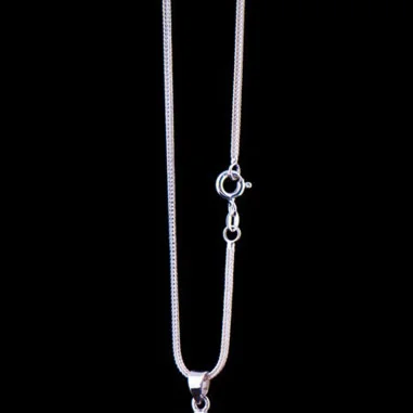 Fuchsschwanz-Kette - Silber 40cm